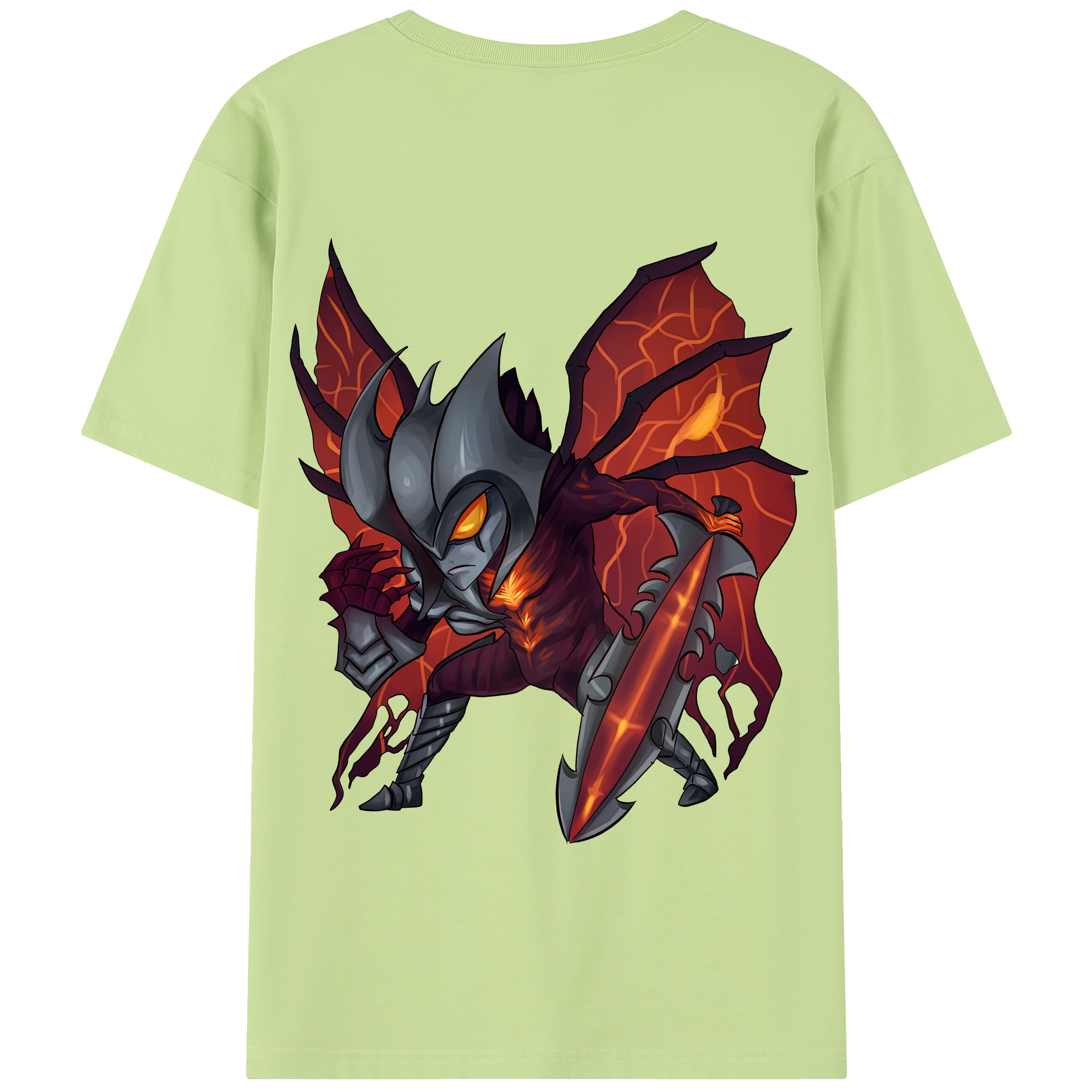 リーグ・オブ・レジェンド League of Legends LOL 綿100％半袖Tシャツ（背面プリント）